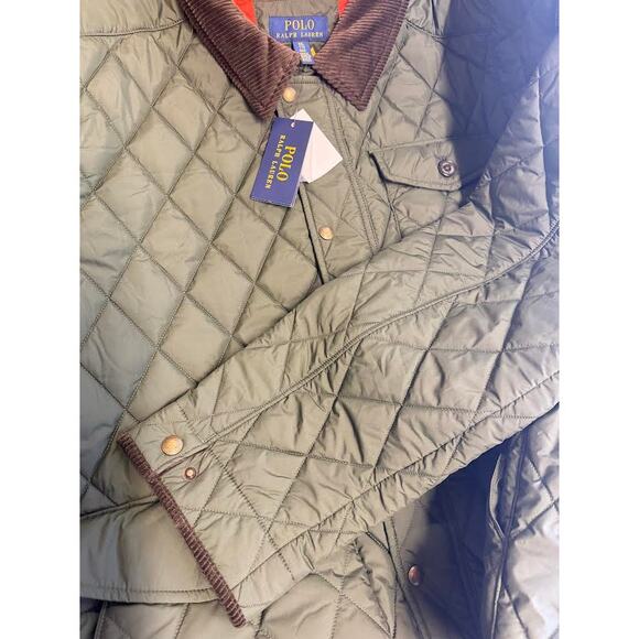 NWT! Polo Ralph Lauren Men's Diamond Quilted Field Barn Jacket XXL - Picture 10 of 11
